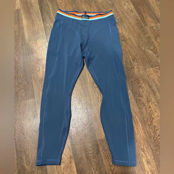 Savage X Fenty LINEUP HIGH-WAIST POCKET LEGGING Navy Blue Size Medium - Picture 4 of 11